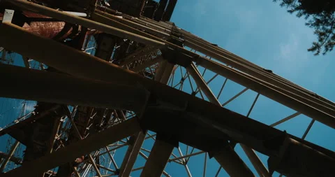 Soviet abandoned missile defense radar Stock Footage 138993307