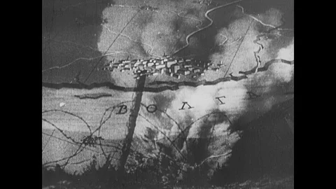 Soviet advances and drive towards Germany Stock Footage 103381763