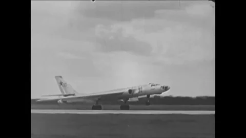 Soviet air force in the 1950s. Video stock 86138314