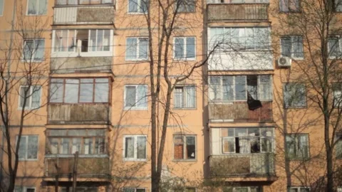 Soviet Architecture - Residential Housing Stock Footage 276747295