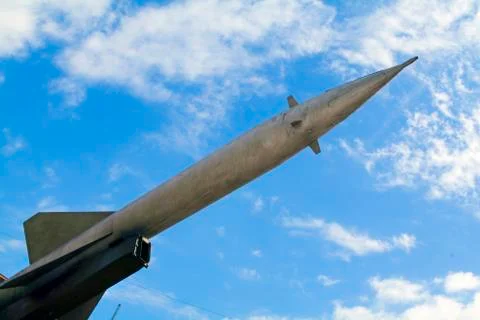 Soviet ballistic missile Stock Photos
