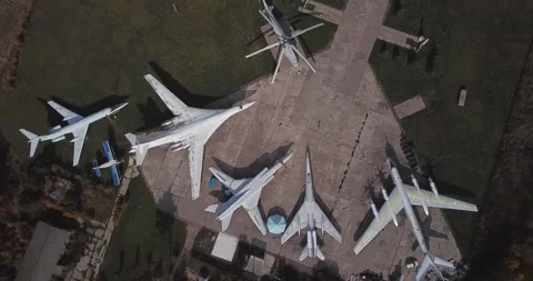 Soviet bombers 03 Stock Footage 169003329