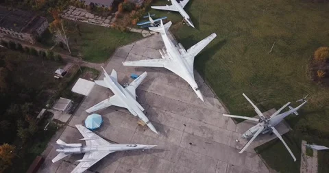 Soviet bombers 05 Video stock 169003363