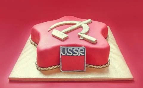 Soviet cake Foto stock