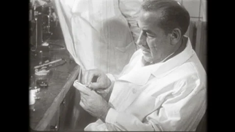 Soviet dentists Stock Footage 296444818