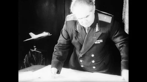 Soviet engineer Viktor Bolkhovitinov Stock-Footage 243661741