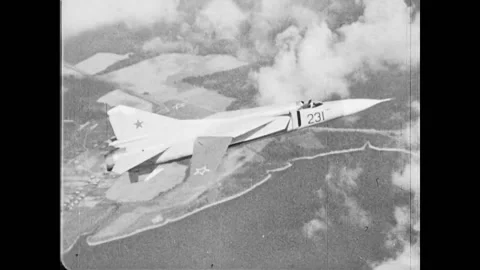 Soviet fighter MiG-23 動画素材 166227062