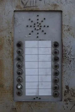 Soviet intercom Stock Photos