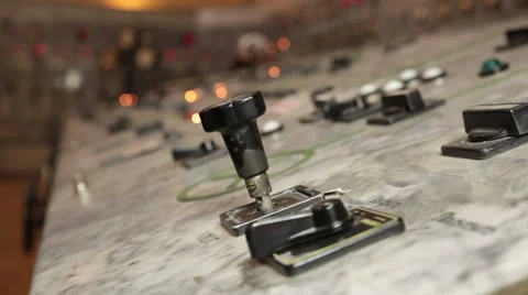 Soviet man turning the handle Stock Footage 51541959