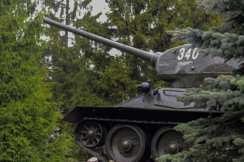Soviet medium tank t-34 Stock Photos