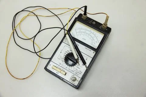 Soviet multimeter C4315. Designed for measuring constant and variable current Fotos de archivo