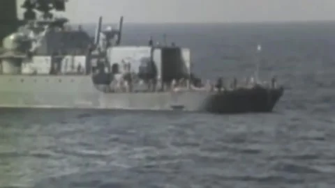 Soviet Naval Ships ca. 1965 - ca.1975  (22) Stock Footage 237116189
