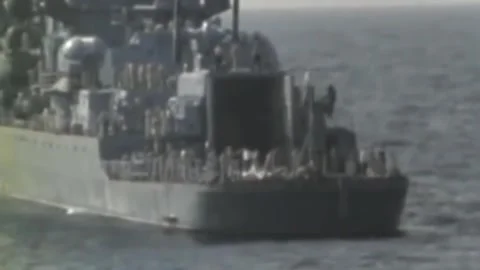 Soviet Naval Ships ca. 1965 - ca.1975  (24) Stock Footage 237116341