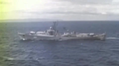 Soviet Naval Ships ca. 1965 - ca.1975  (54) Stock Footage 237118201