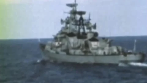 Soviet Naval Ships ca. 1965 - ca.1975  (74) Stock Footage 237118400