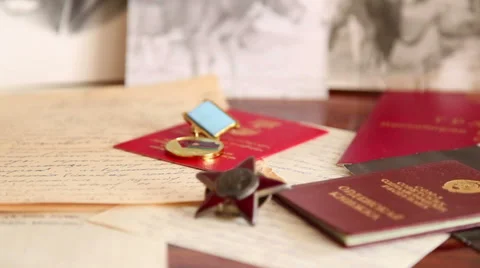 Soviet Order 3 Stock Footage 35158041