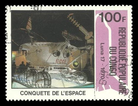 Soviet Space shuttle Luna Stock Illustration