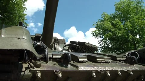 Soviet Tank 3 Stock Footage 7130314