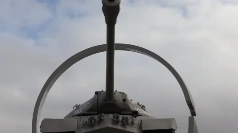 Soviet tank during the second world war B Video stock 144066135