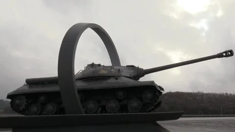Soviet tank during the second world war E Video stock 144066145