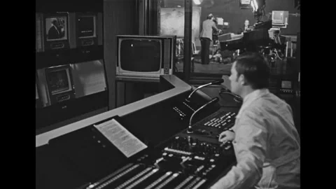 Soviet television Stock Footage 261058787