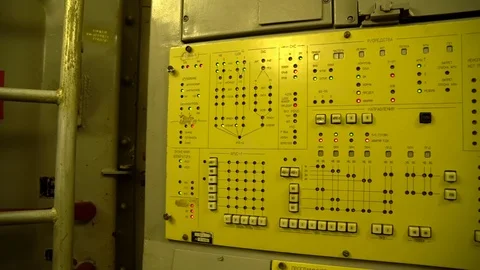 Soviet underground command post Stock Footage 127307534