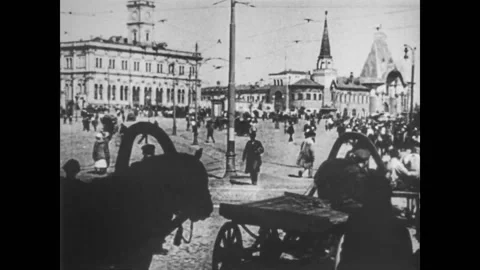 Soviet Union in 1925 Vídeos de archivo 235539136