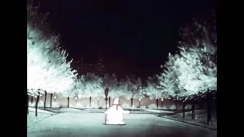 SOVIET UNION - 1958 - In this animated short film, children dance around Spunky. Stock Footage 323265830
