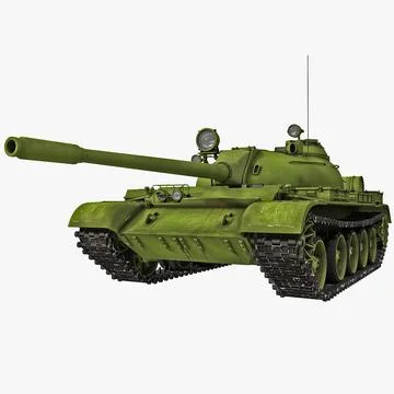 Soviet Union Main Battle Tank 3D Model