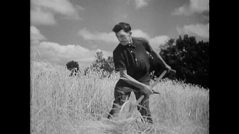 The Soviet Union rises following World War II. Good footage of Stalin. Stock Footage 106040991