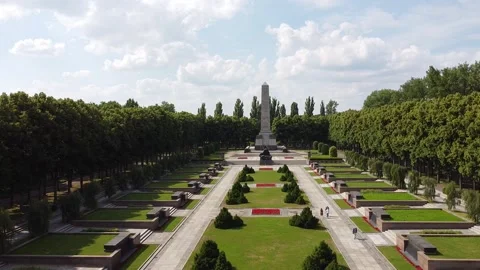 The Soviet War Memorial Stock Footage 158366397