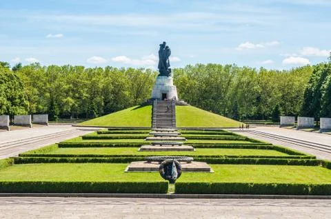 Soviet War Memorial Stock Photos