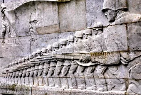 The Soviet War Memorial Stock Photos