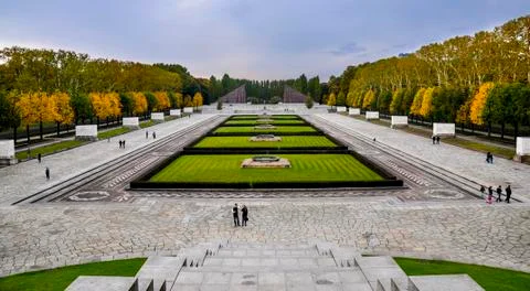 The Soviet War Memorial Stock Photos