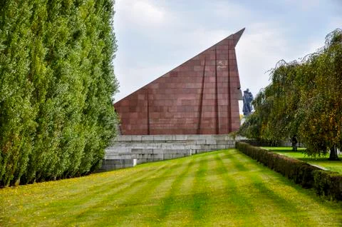 The Soviet War Memorial Stock Photos