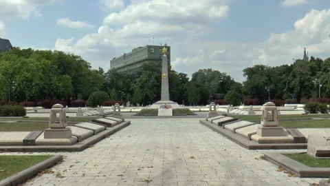 Soviet War Memorial Time Lapse Stock Footage 167143767
