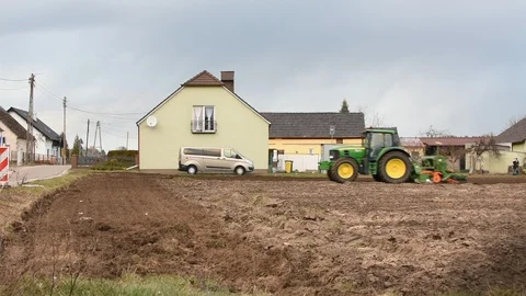 Sowing the field Stock-Footage 105063469