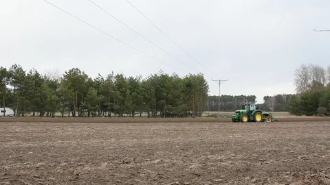 Sowing the field Stock-Footage 105063472