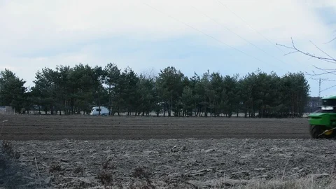 Sowing the field Stock-Footage 105063552