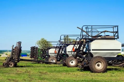 Sowing machine Fotos de archivo