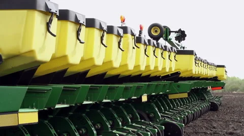 Sowing of sugar beet Video stock 62639858