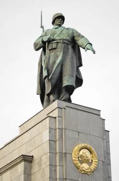 Sowjetdenkmal Stock Photos