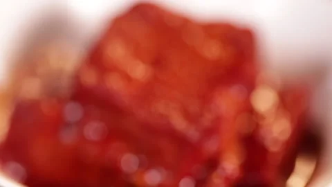 Soy bean curd and red bean curd (3) Stock Footage 202258266