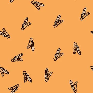 Soy dry vector seamless pattern 스톡 일러스트