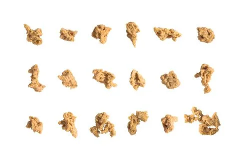 Soy meat chunks Fotos de archivo