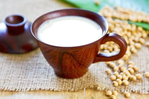 Soy milk 写真素材