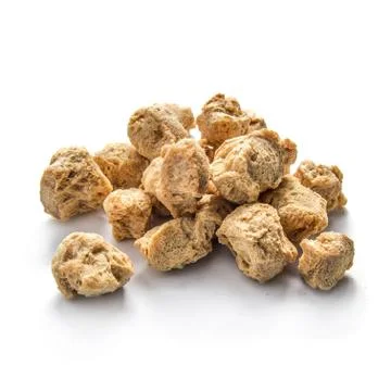 Soy nuggets Foto stock