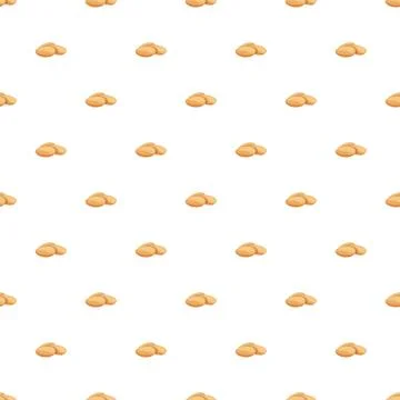 Soy nuts pattern seamless Illustrazione stock