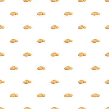 Soy nuts pattern seamless vector Illustrazione stock