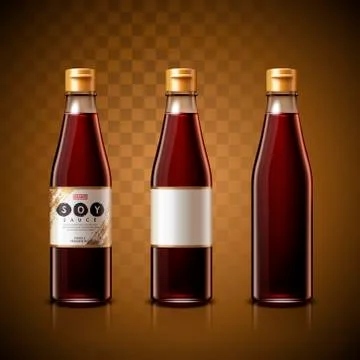 Soy sauce elements Stock-Illustration